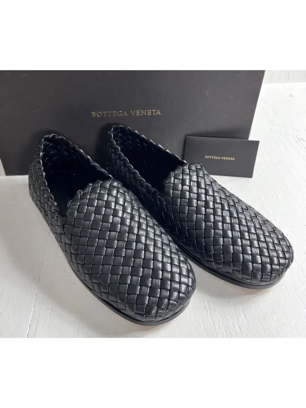New Bottega Veneta Loafers & Slip-Ons Size 40/7 Black